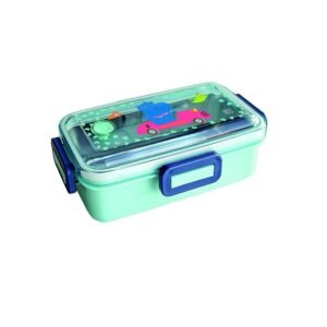 Fiambrera Lunchbox infantil IRIS Snack Rico Color Azul