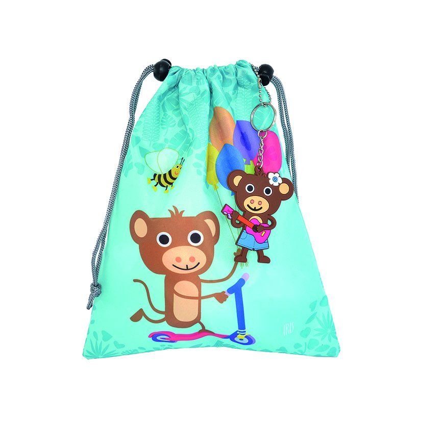 Bolsa mini infantil IRIS Snack Rico Color Azul