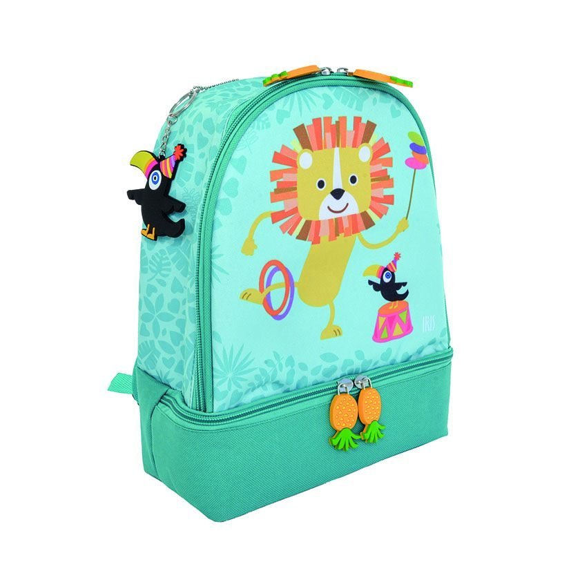 Bolsa mochila infantil IRIS Snack Rico Color Azul