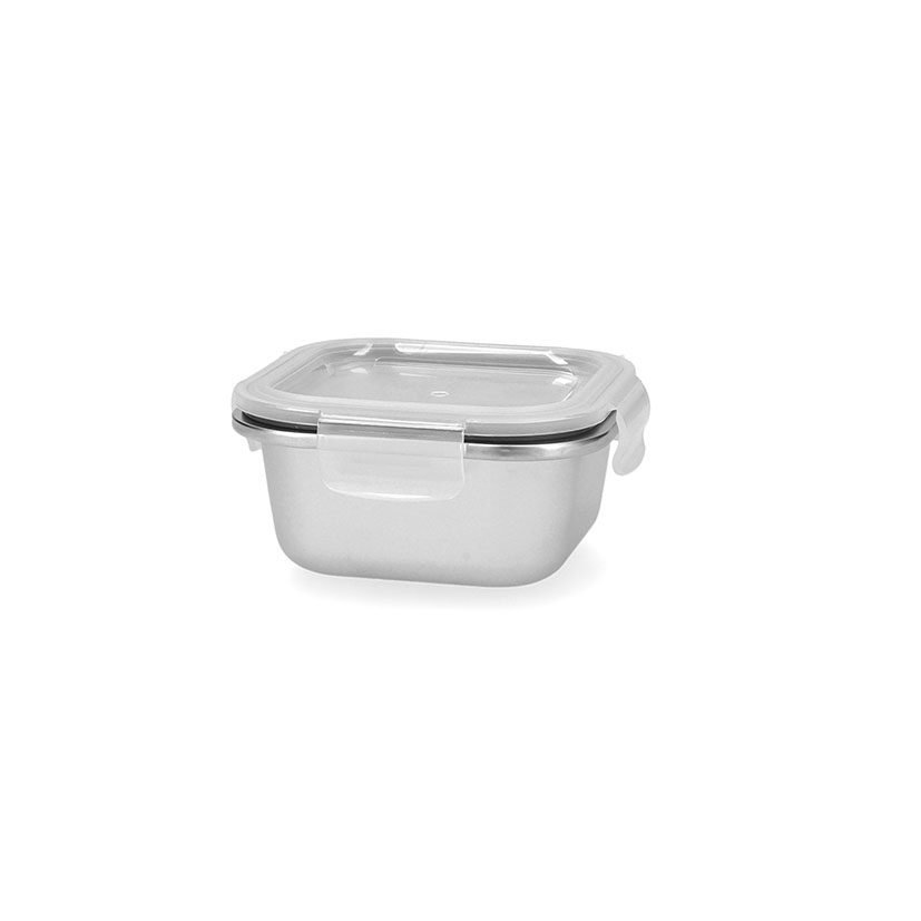 Fiambrera hermética acero inox PENGO Capacidad 0,42 ml