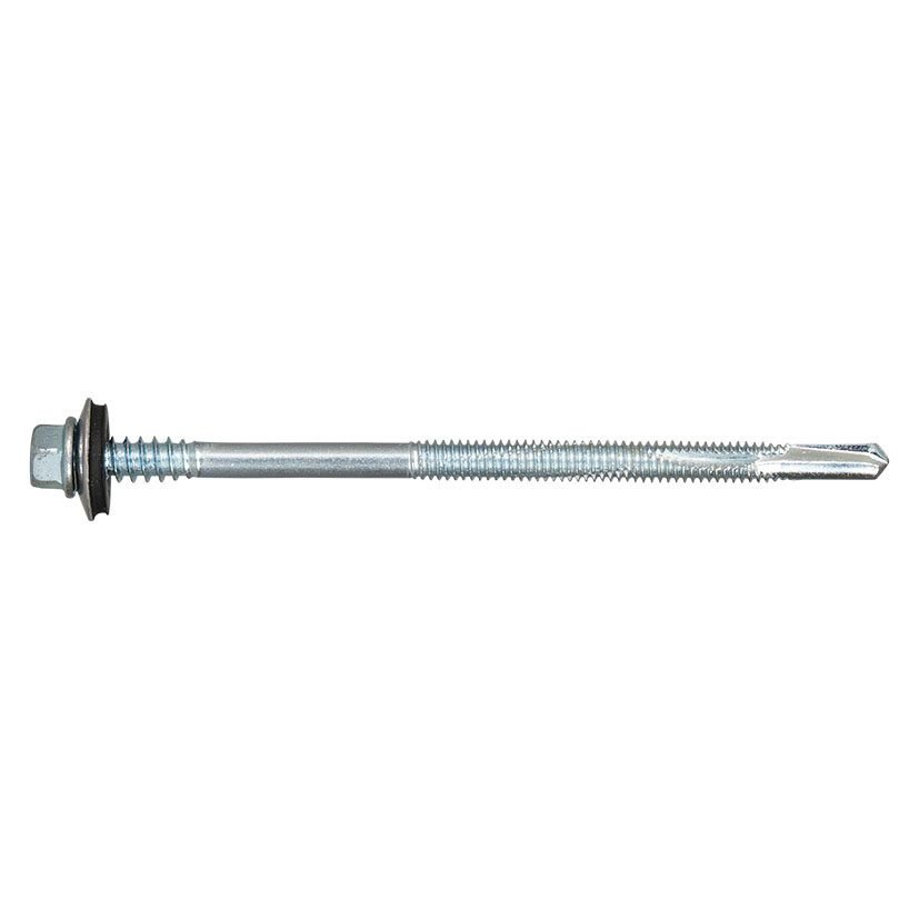 Tornillo broca panel sándwich con arandela DESA Medida 5.5/6.3x150mm. 100 uds