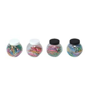 Clips colores multicolor 60 Uds.