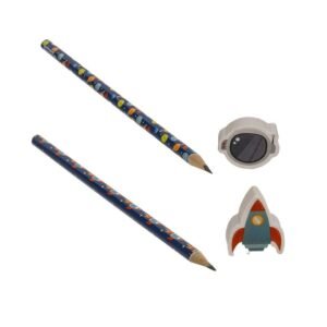 Lápiz con goma de borrar Espacio