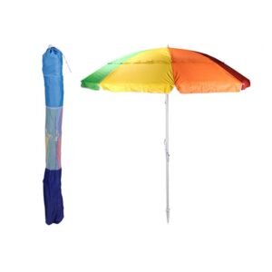 Sombrilla playa multicolor 220 cm