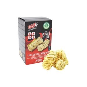 Lana madera encendido 32 ovillos 400 g