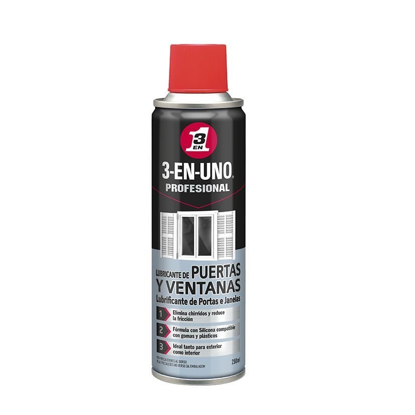 Lubricante puertas y ventanas 3EN1 250 ml