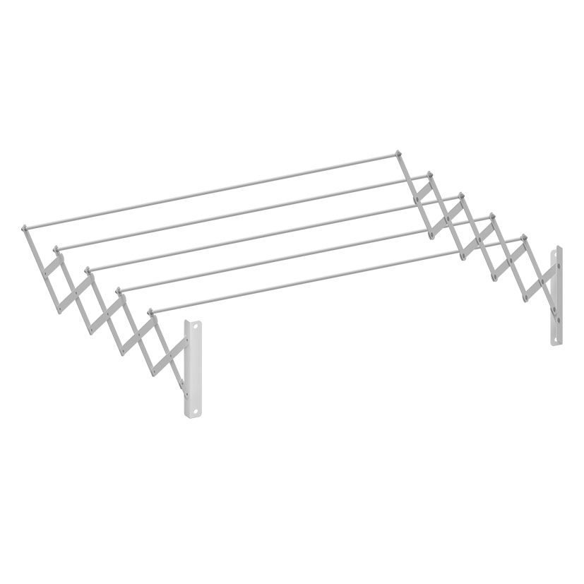 Tendedero pared extensible CUNCIAL Longitud varilla 100 cm