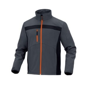 Chaqueta softshell DELTAPLUS Lulea2 gris-naranja