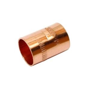 Manguito H - H cobre soldar STH 5002A. 5 Uds Ø 22 mm