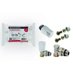 Kit radiador termostático multicapa STH Ø 16