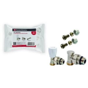 Kit radiador manual multicapa STH Ø 16