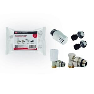 Kit radiador termostático cobre STH Ø 15