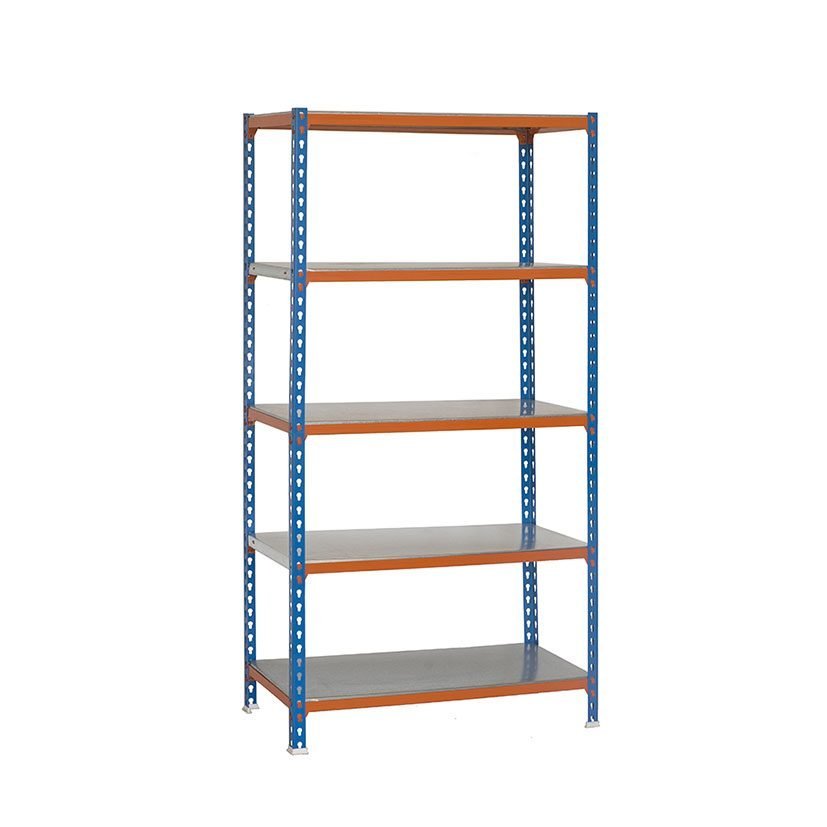 Estantería metálica SIMONRACK Click Plus 5/400 Medida 90x40xh180 cm