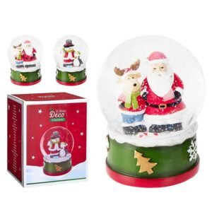 Bola cristal Navideña decoractiva 14 cm