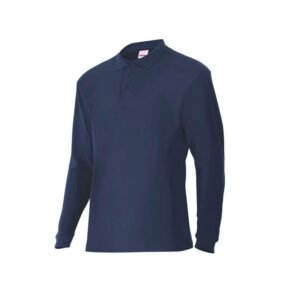 Polo manga larga VELILLA Gris 105503 - XL