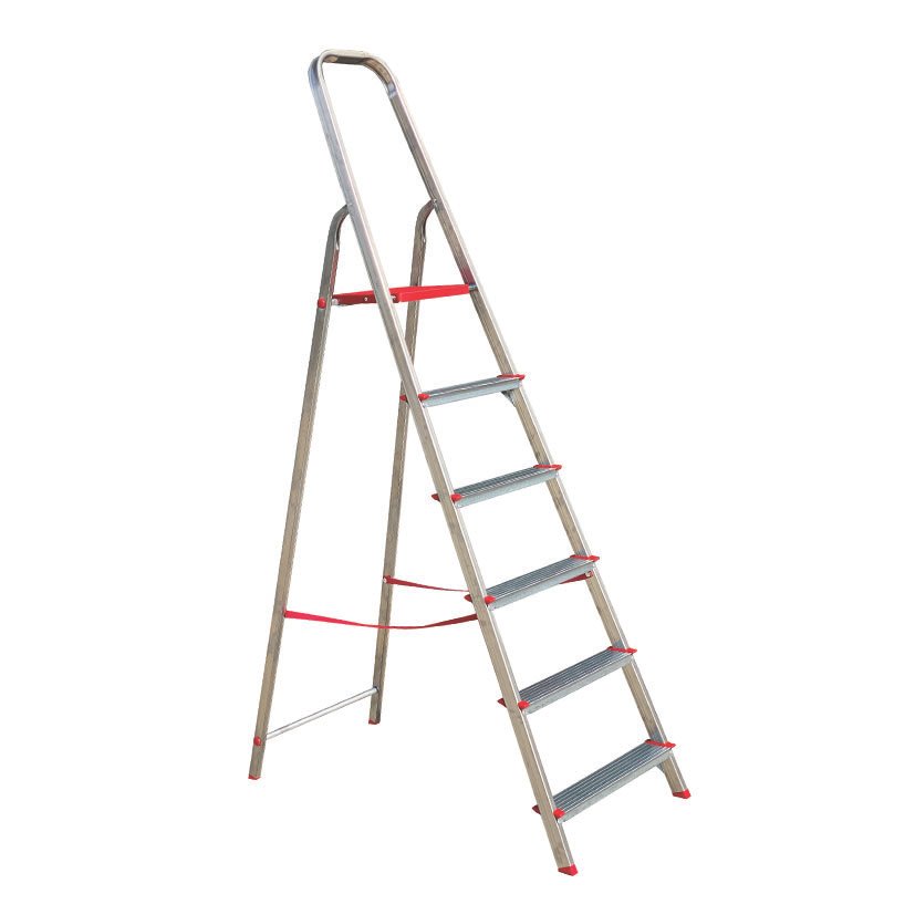 Escalera Tijera de Aluminio Habitex Basic Doméstica - Imagen 4