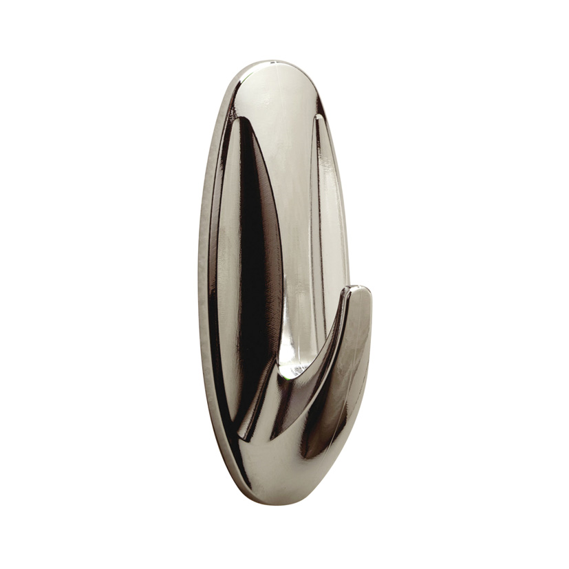 Gancho OVAL Median RES AGUACOMMAND(2U) 3M 4 Kg Blanco adhesivo - Imagen 2
