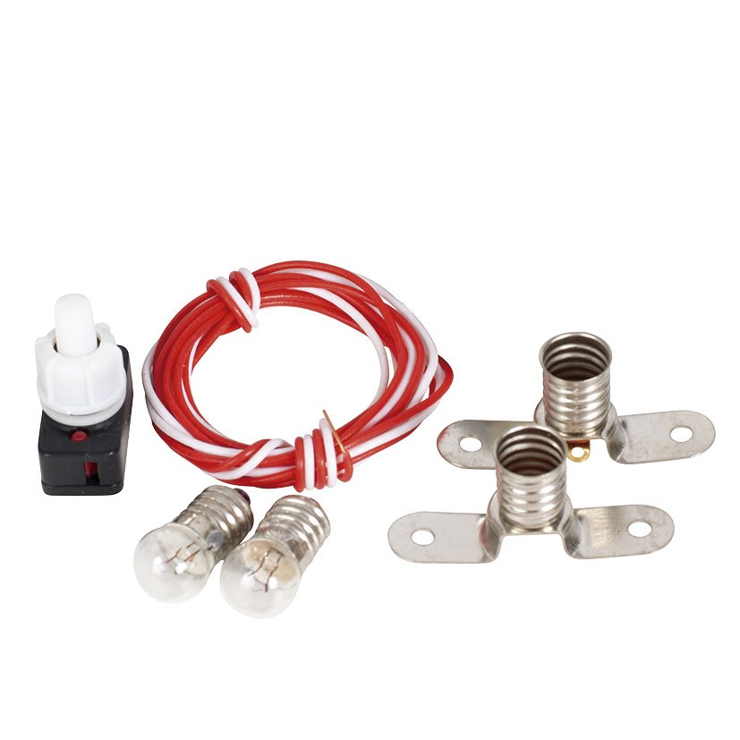 KIT Electrico Manualidades Duolec 8 V 1 M portalámpara - Imagen 2