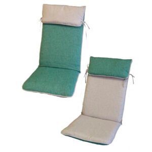 Cojines Mueble Jardín Serie 530L Multiposiciones Alto. 120 X 48 X 7 Cm. con Cremallera