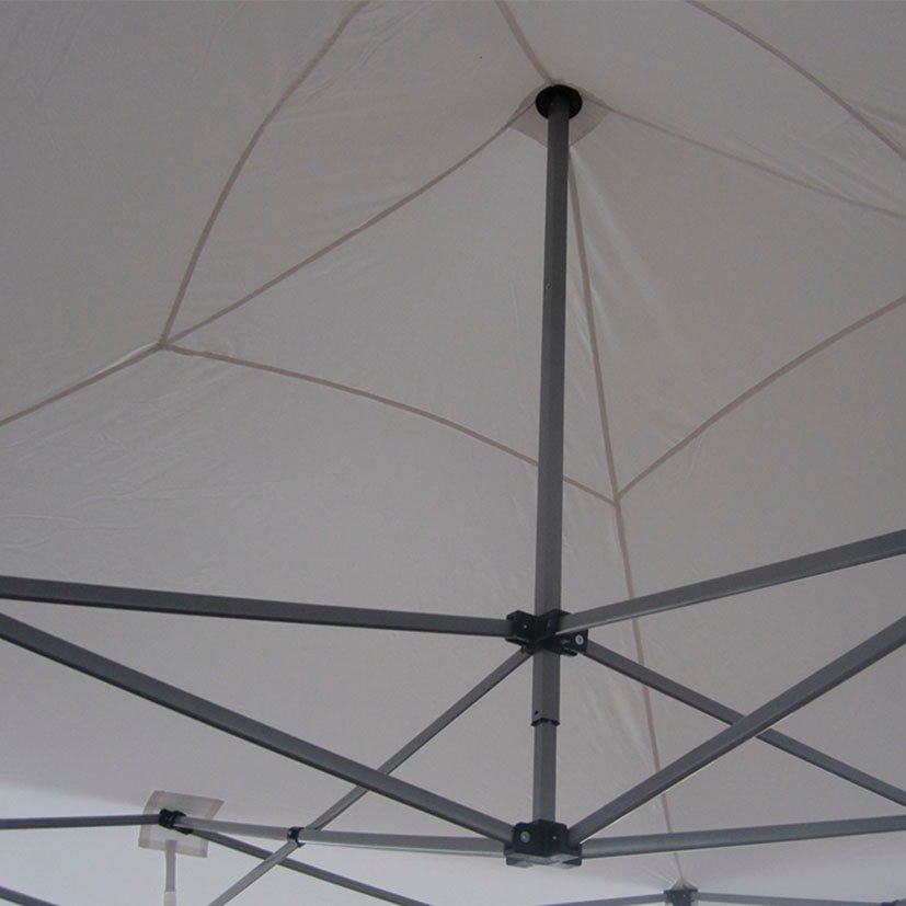 CARPA 3X 3X3,20 M Plegable Blanca 3X3X3,20 M parasol pérgola - Imagen 2