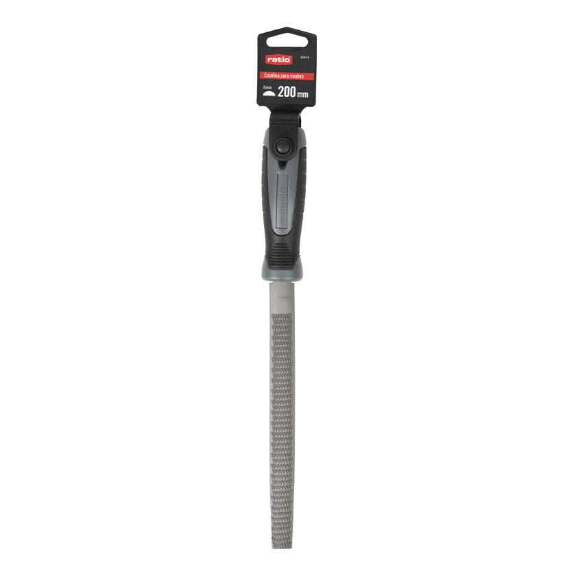 Escofina Mediacaña 200 MM MGO BASTA RATIO 200 MM herramienta carpintería - Imagen 2