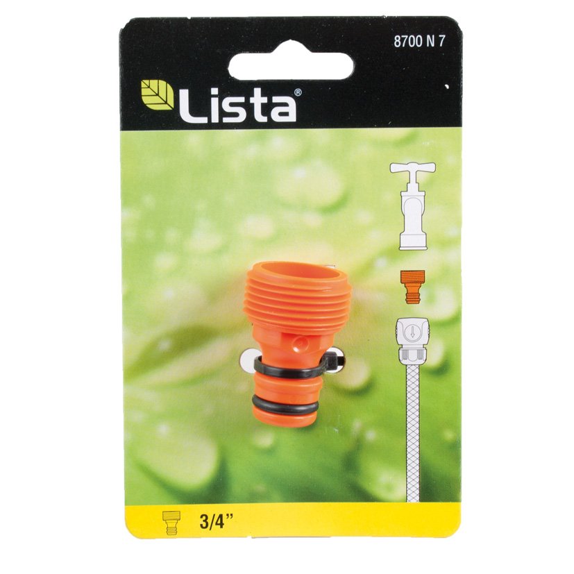 Raccord MACHO ROSC EXT 3/4" Lista manguera - Imagen 2