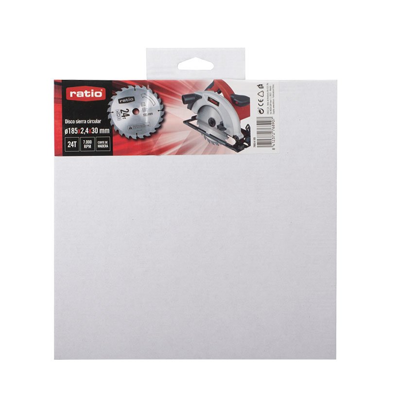 Sierra Circular D 185X2,4X30 MM 24Z RATIO 185X2,4X30 MM 7993X215 batería recambio - Imagen 2