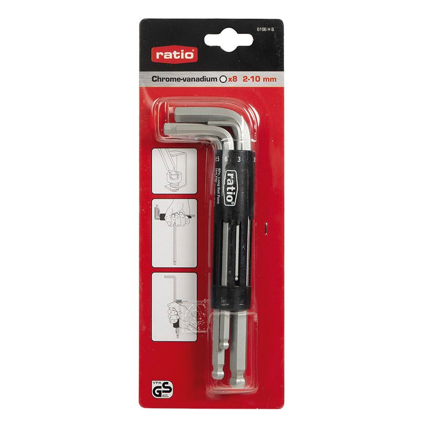 Llaves ALLEN BOLA JG 8(2-10 Mm)ratio 10 MM vaso - Imagen 4