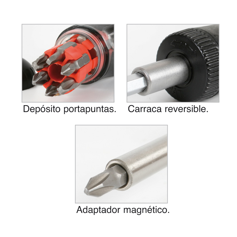 Destornillador 13 EN 1 RATIO 3 Mm 6 Mm - Imagen 2