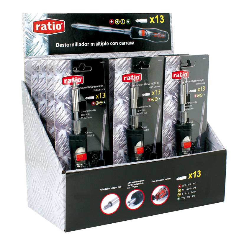 Destornillador 13 EN 1 RATIO 3 Mm 6 Mm - Imagen 4