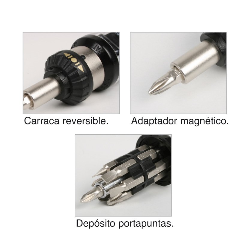 DEST 16 EN 1 (caja 6 Unidades)ratio 6 Mm 60 Mm destornillador - Imagen 2