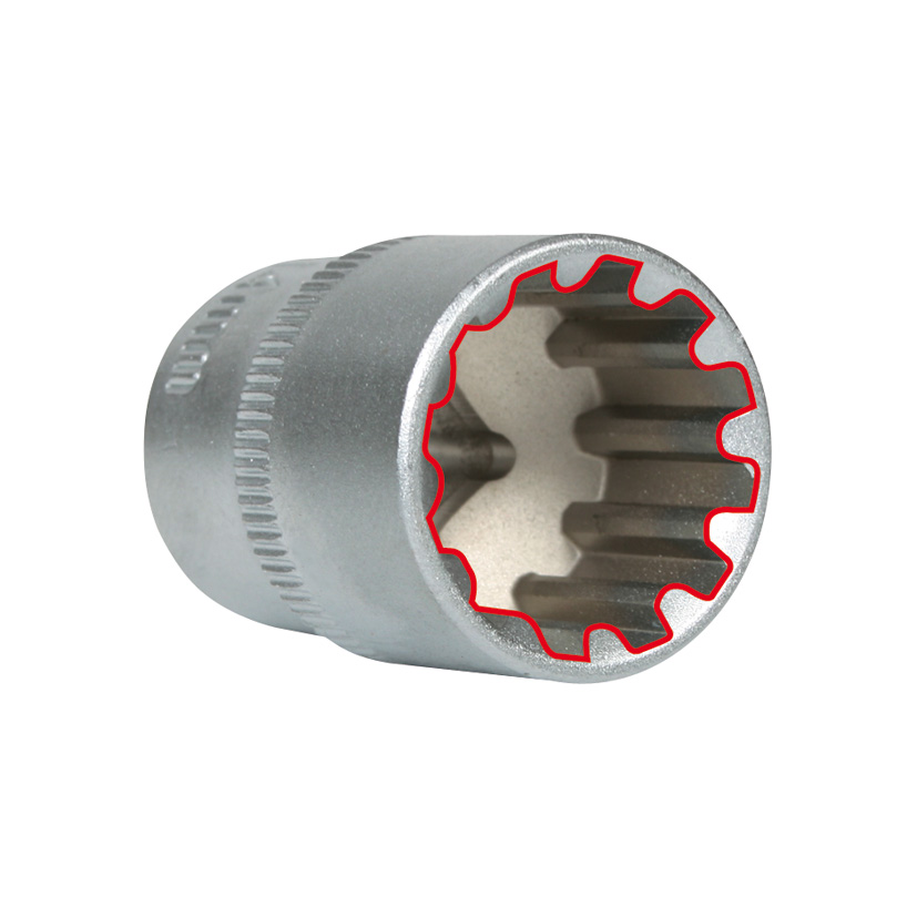 LLAVE VASO 1/4"+ACC 32 PC RATIO 50 Mm 150 Mm llav - Imagen 2