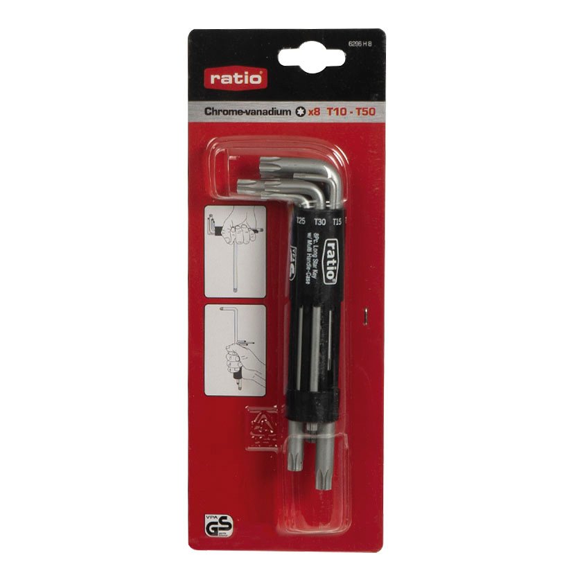 Llaves TORX Juego 8 (T10-T50) RATIO vaso - Imagen 3