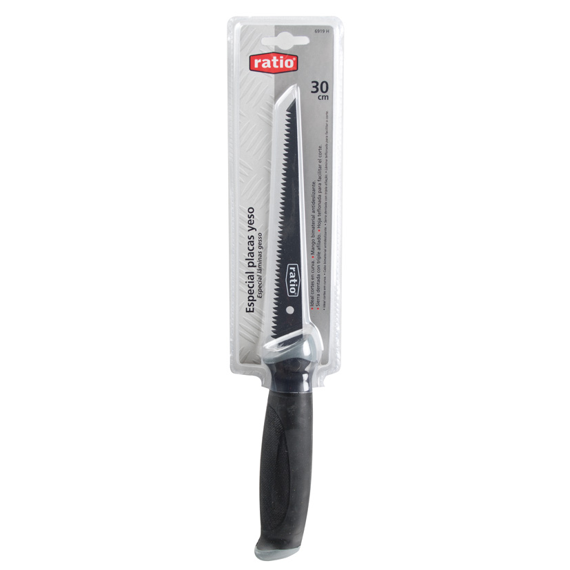 Cuchillo/sierra ESP YESO RATIO 300 Mm 15 Cm yesero plaquista - Imagen 2