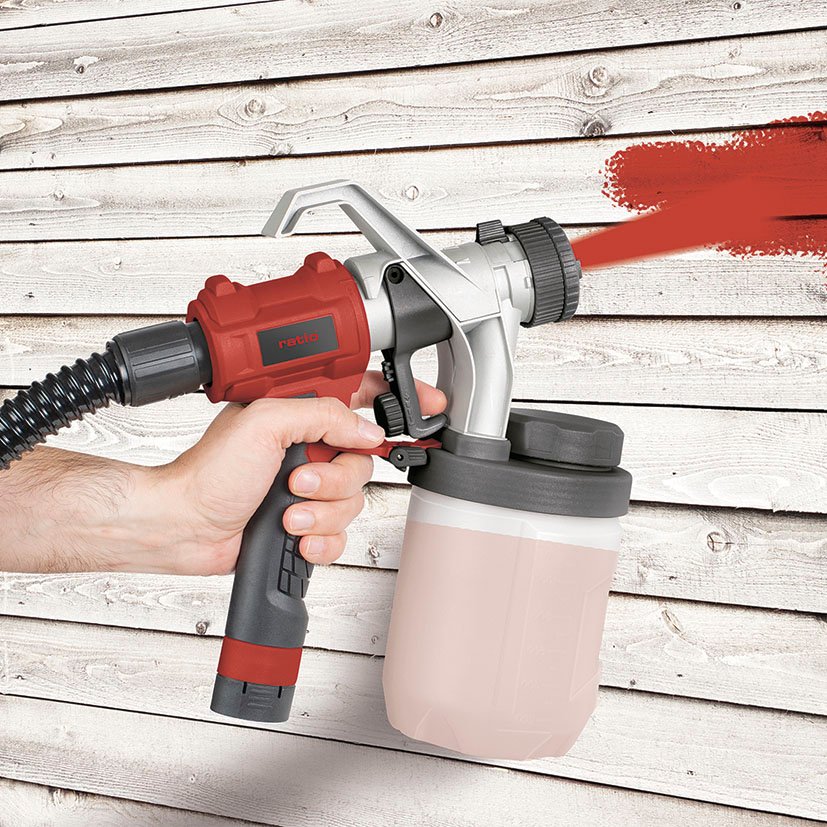 Sistema Pulverizacion R800X RATIO 200 Ml 800 W pistola pintar - Imagen 2