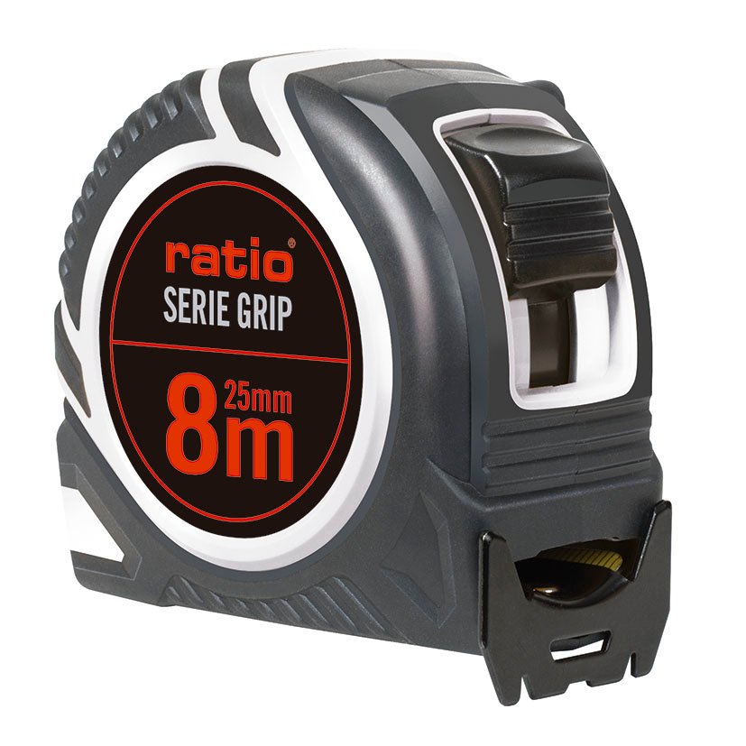 Flexometro CINTA 25/8 M GRIP RATIO 25 Mm métrica flexómetro - Imagen 2