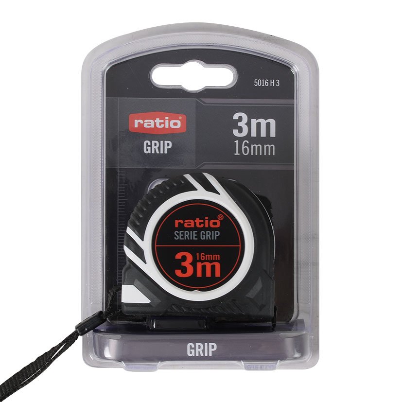 Flexometro CINTA 16/3 M GRIP RATIO 16 Mm métrica flexómetro - Imagen 6