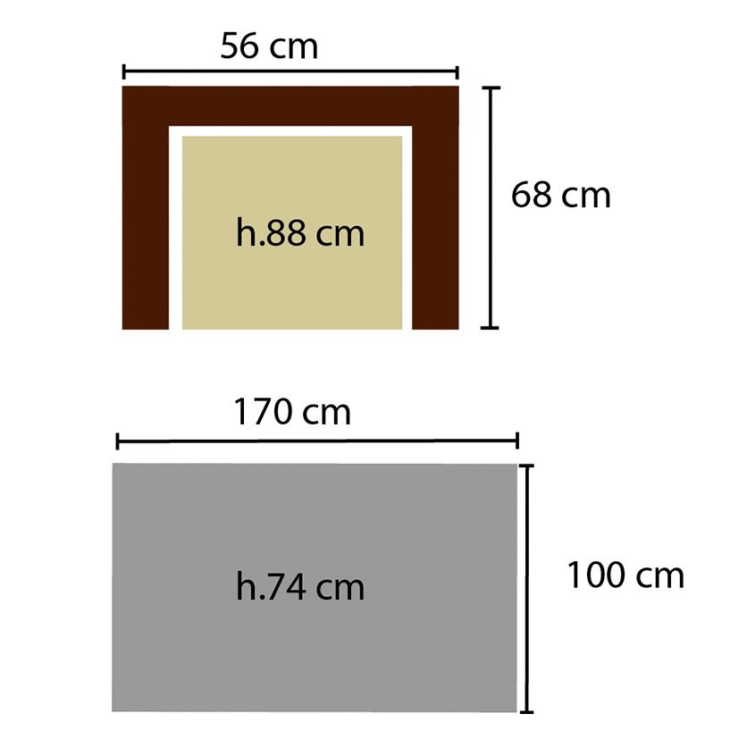 CONJ Madeira 6 Sillones+cojines 56X68X88 Cm 30 Cm mueble metal - Imagen 4