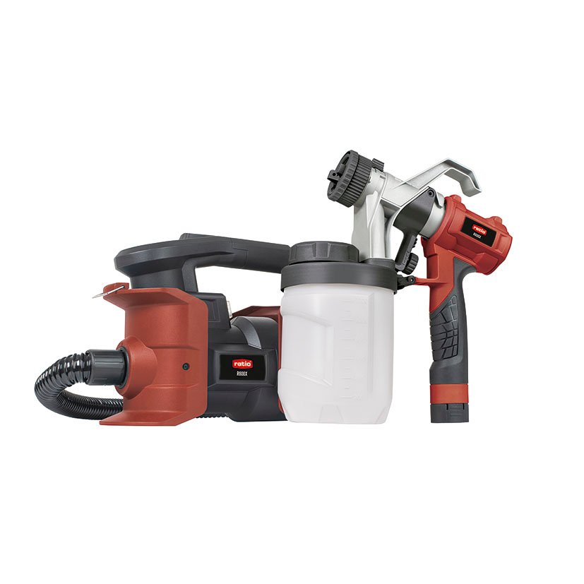 Sistema Pulverizacion R800X RATIO 200 Ml 800 W pistola pintar - Imagen 3