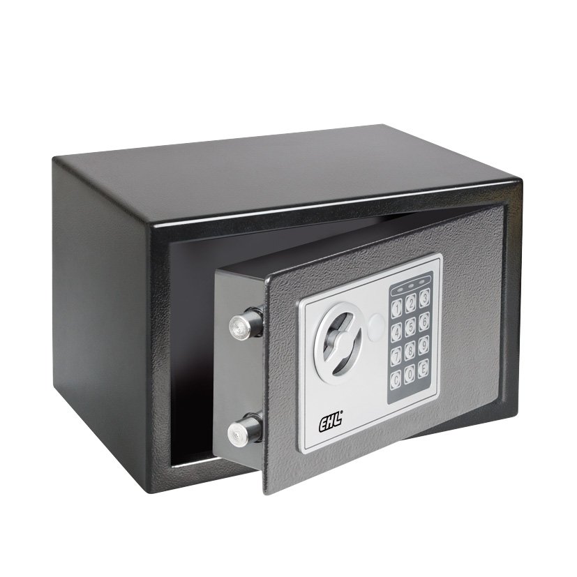 CAJA Fuerte Sobreponer 31X 20X20 Cm EHL 31X20X20 Cm 5X14X19 fuert - Imagen 2