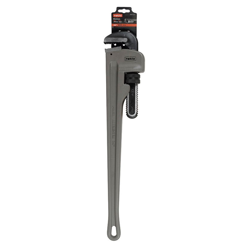 LLAVE Aluminio 24" RATIO 600 Mm 76 Mm herramienta tubo - Imagen 2