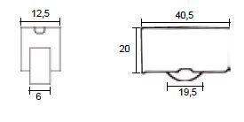 Rodamiento VENT Aluminio 157 12 U Micel 5X20 Mm puerta ventana - Imagen 2
