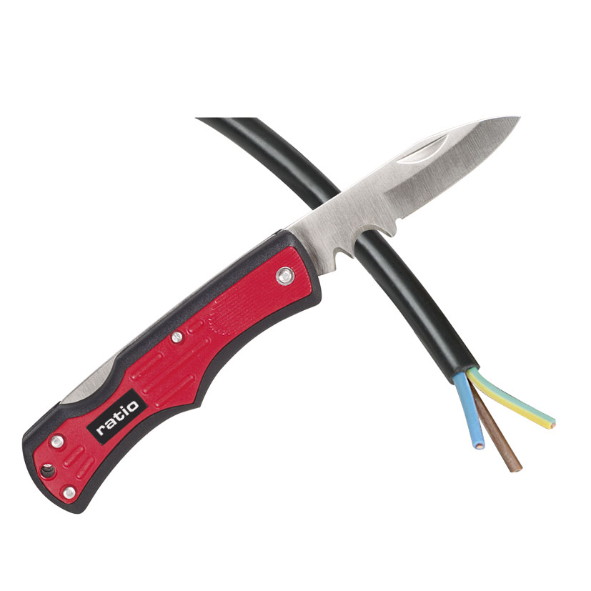 Navaja PARA Electricista RATIO 76 Mm 2 Mm herramienta corte - Imagen 2