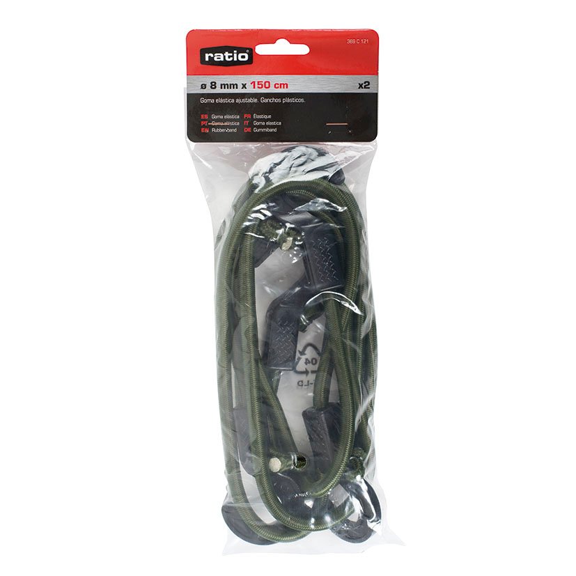 GOMA Elastica REDON Adjustab 150 CM 2 UN RATIO 150 CM 8 Mm cincha correa - Imagen 3