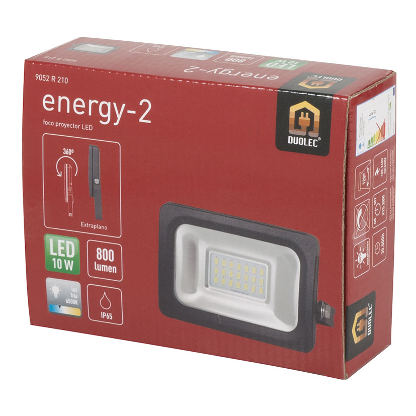 FOCO LED ALTA Potencia 10 W Energy II Duolec 10 W lámpara exterior - Imagen 2