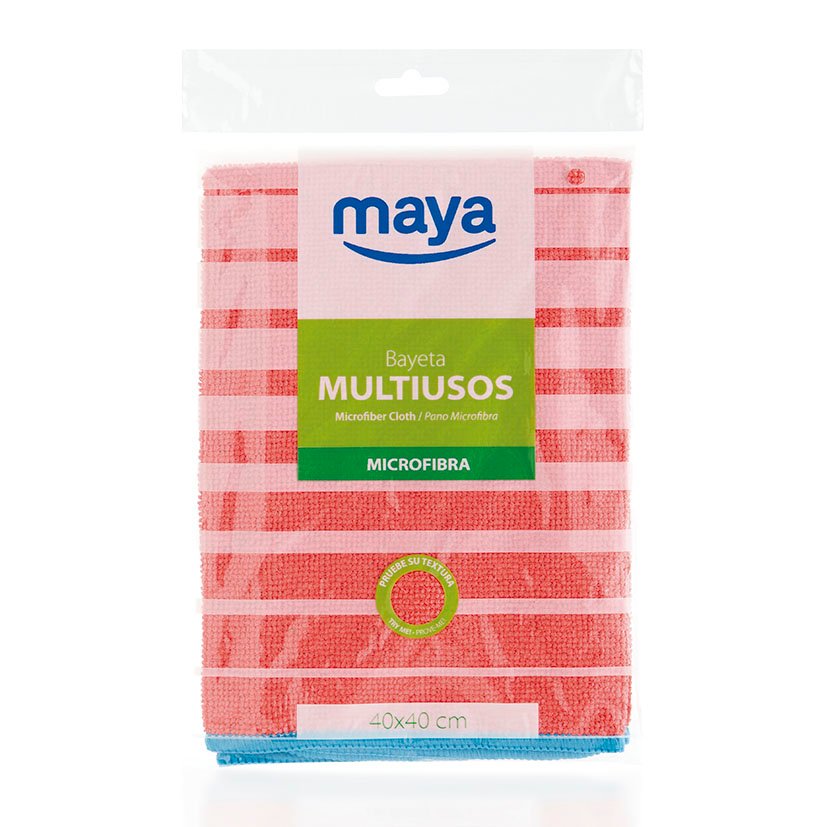 Bayeta Microfibra Microtex 40X40 CM SURT Maya 40X40 CM Rojo limpieza - Imagen 4