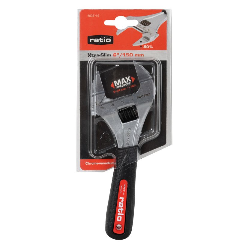 LLAVE Graduable SWO XS 6" RATIO Proseries 150 Mm 34 Mm llav vaso - Imagen 3