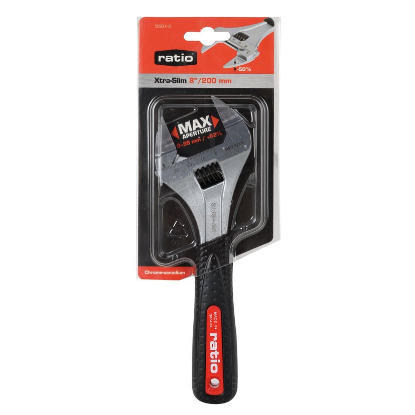 LLAVE Graduable SWO XS 8" RATIO Proseries 200 Mm 39 Mm llav vaso - Imagen 3