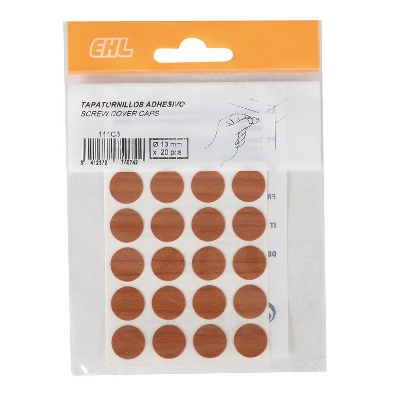 TAPA Tornillos ADH 20 UD Cerezo EHL muebl - Imagen 2