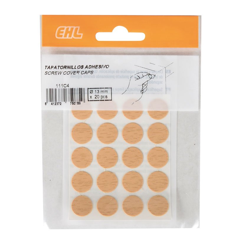 TAPA Tornillos Adhesivo 20 UD HAYA EHL muebl - Imagen 2